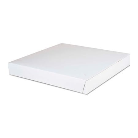 Southern Champion Tray SCT Paperboard Pizza Boxes, 14inW x 14inD x 1-7/8inH, White, 100/Carton SCH 1465